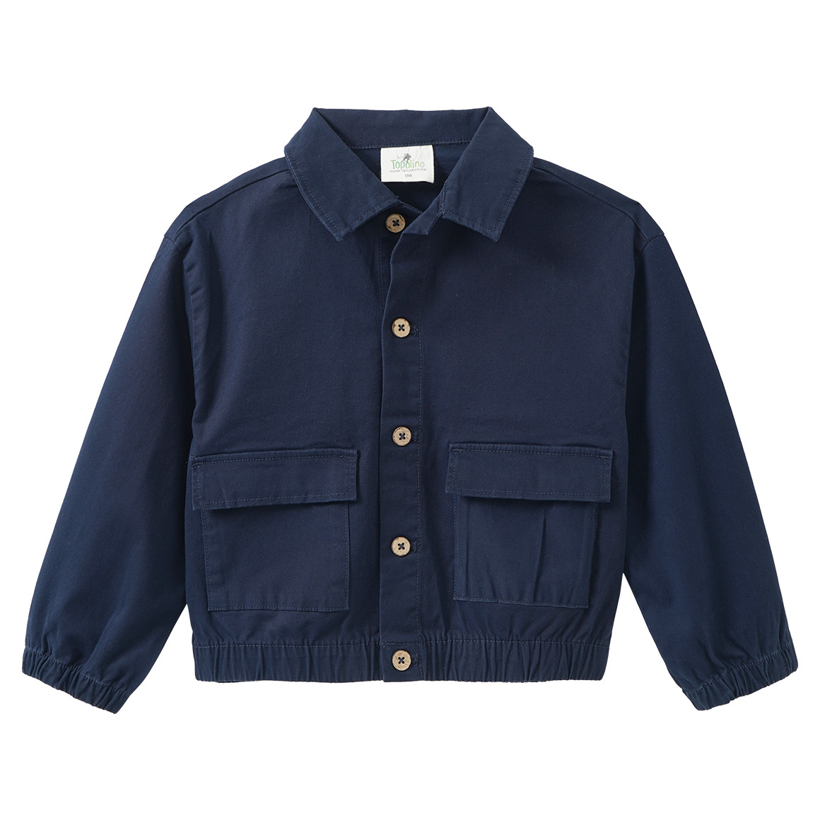 Jungen Hemdjacke mit Knopfleiste