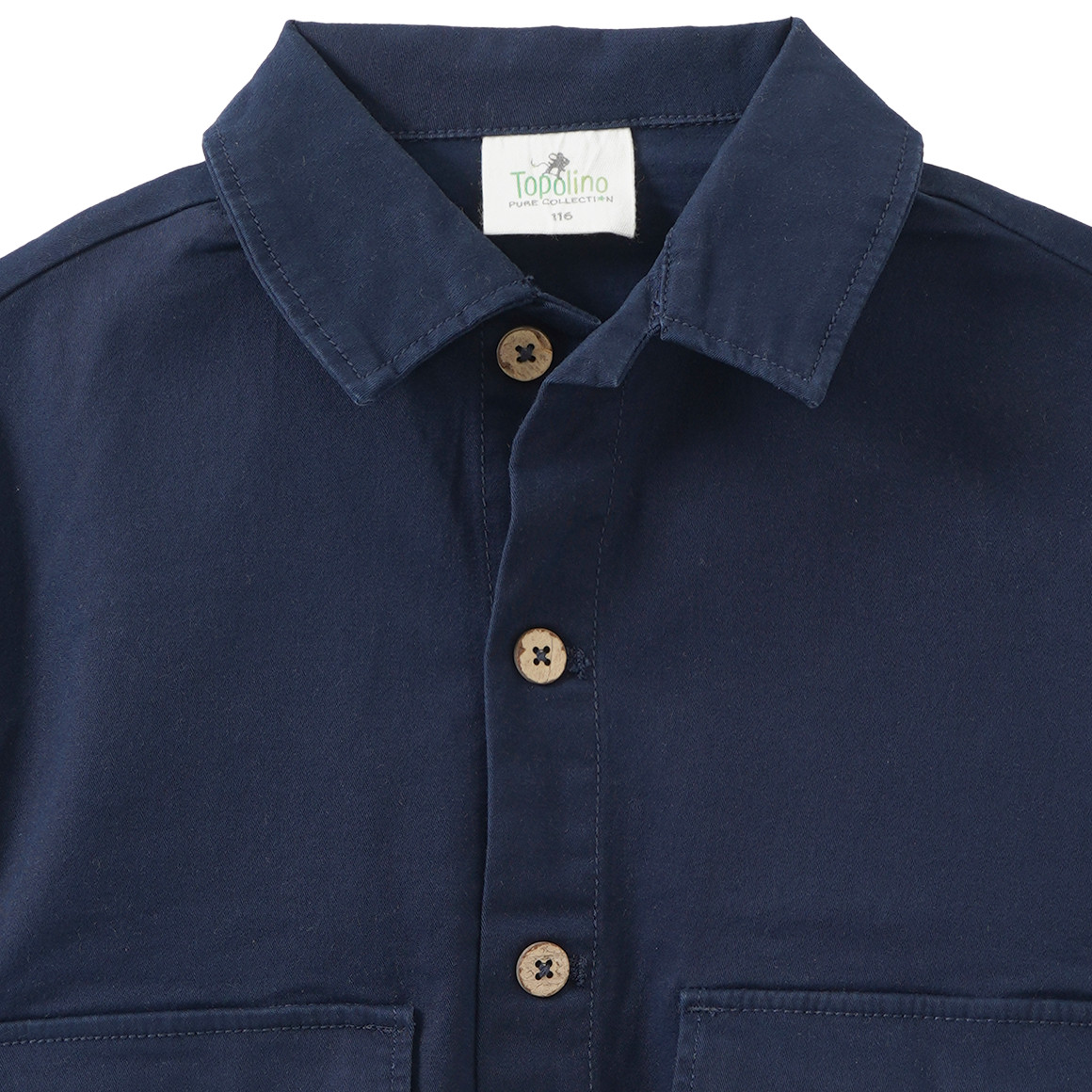 Jungen Hemdjacke mit Knopfleiste