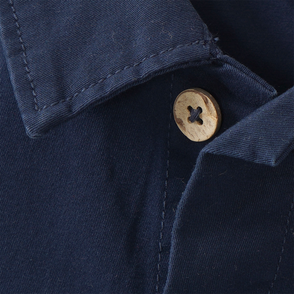 Jungen Hemdjacke mit Knopfleiste