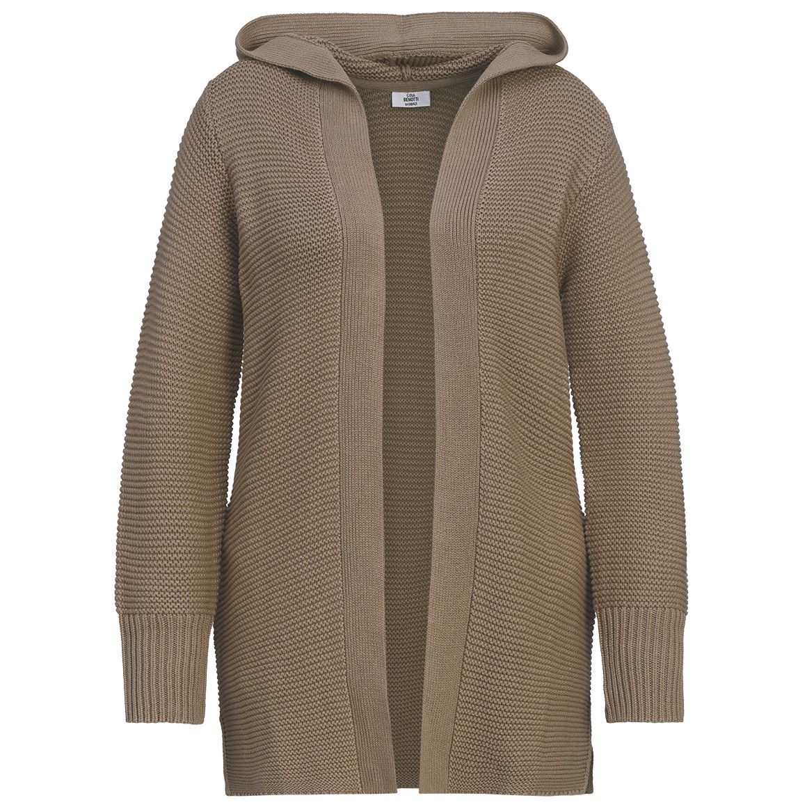 Damen Strickjacke mit Kapuze