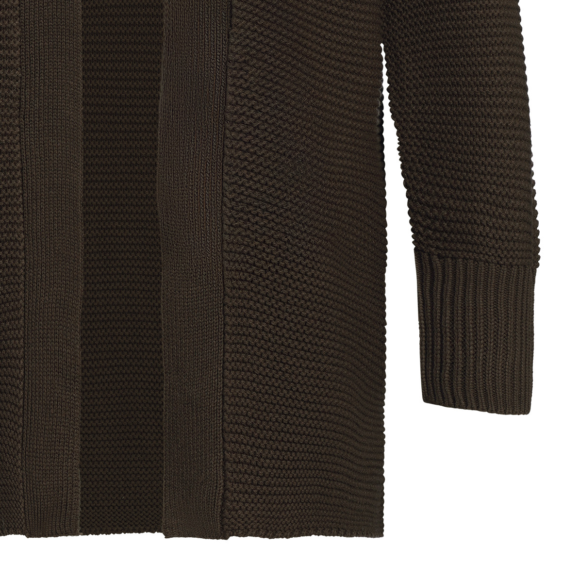 Damen Strickjacke mit Kapuze