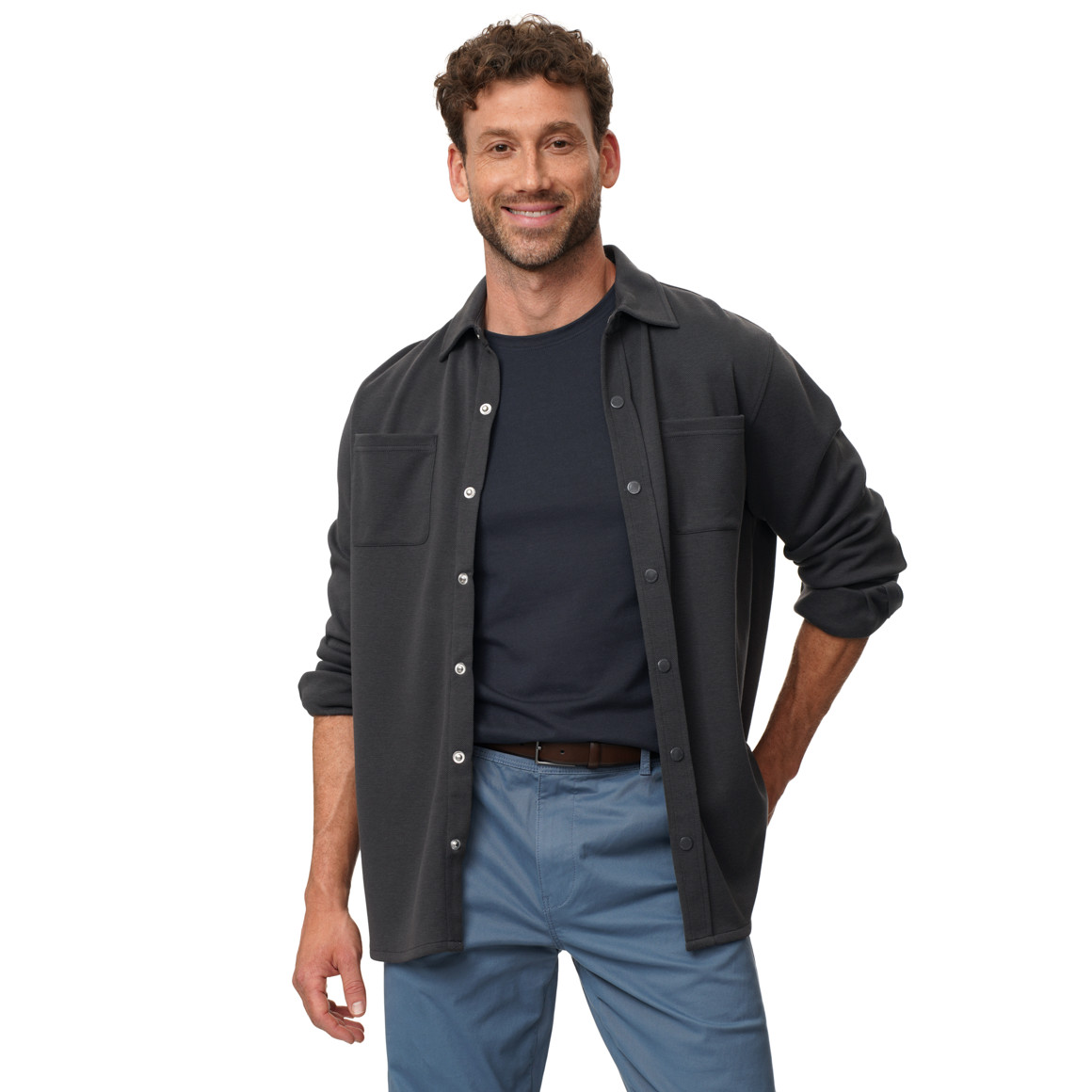 Herren Hemd aus robustem Jersey