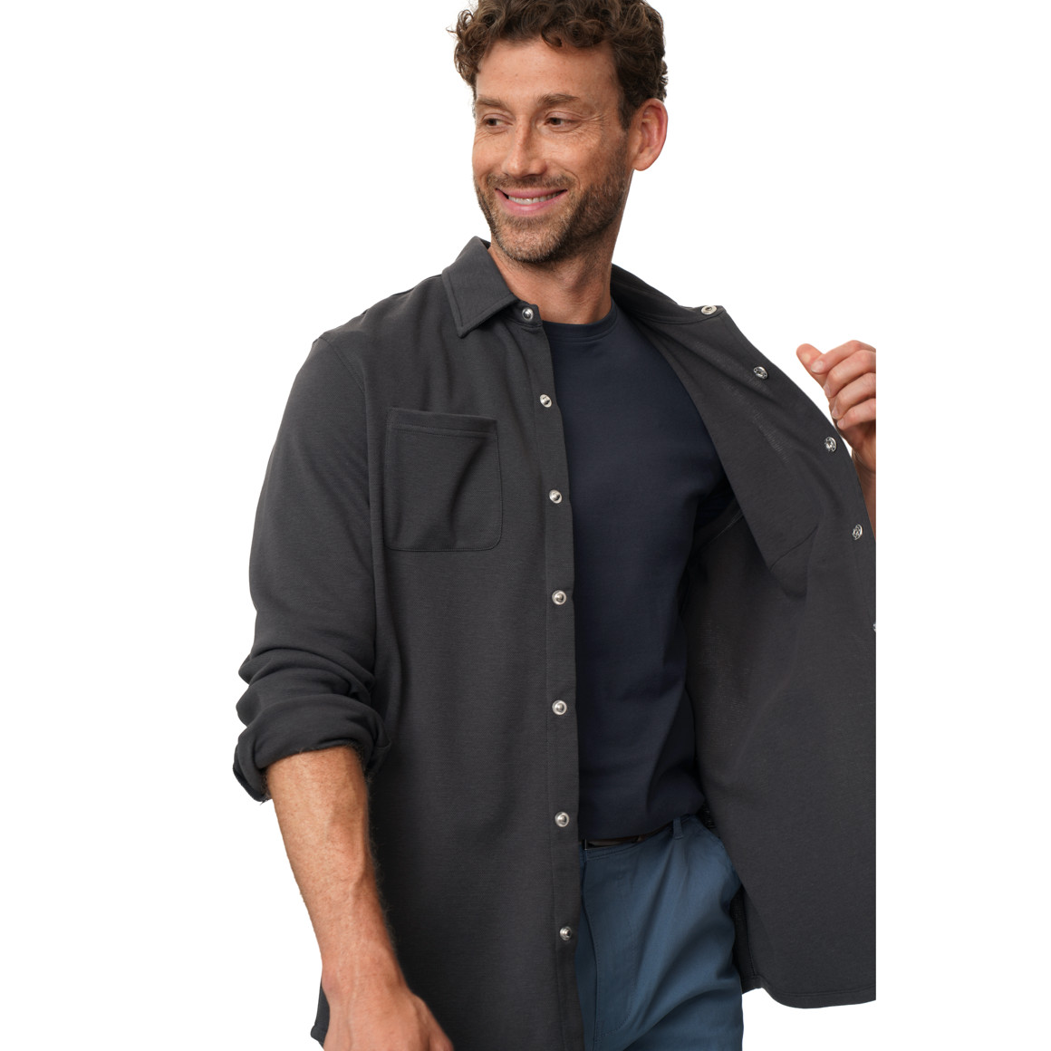 Herren Hemd aus robustem Jersey