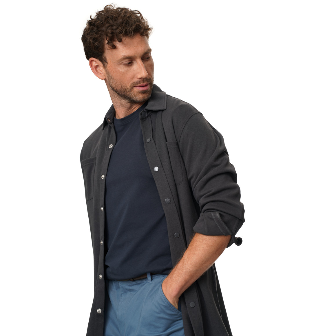 Herren Hemd aus robustem Jersey