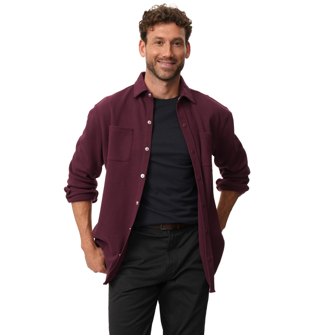 Herren Hemd aus robustem Jersey