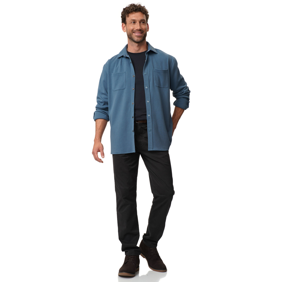 Herren Hemd aus robustem Jersey