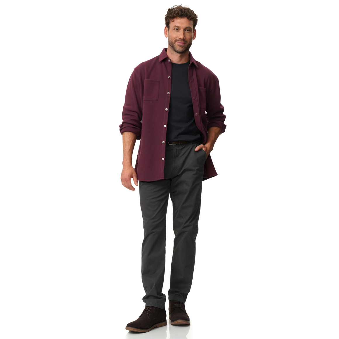 Herren Chinohose in Unifarben