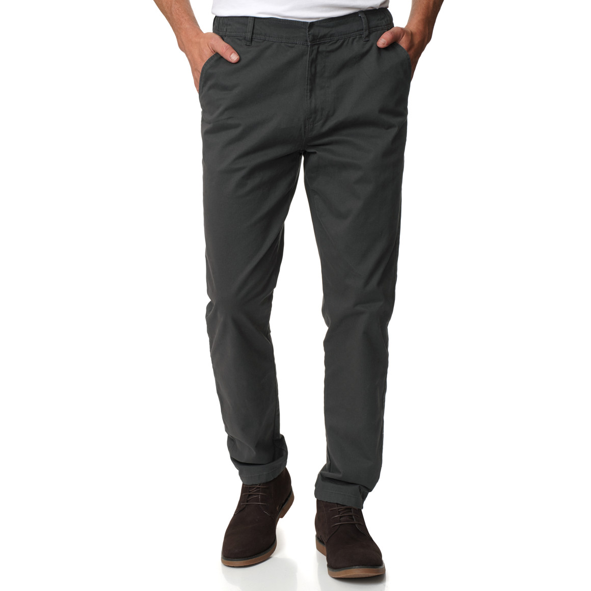 Herren Chinohose in Unifarben