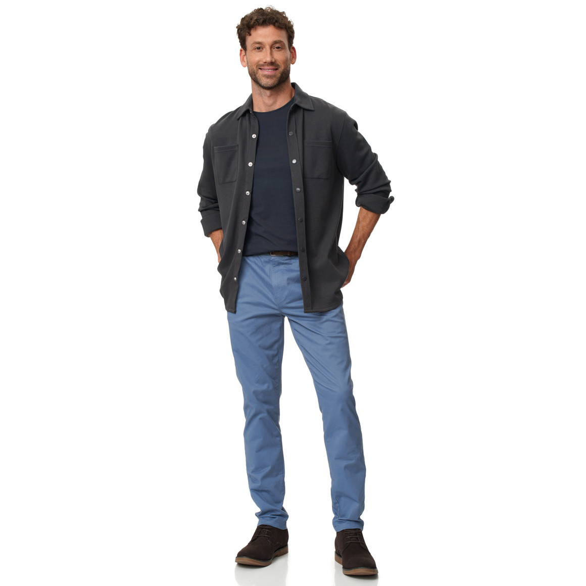 Herren Chinohose in Unifarben