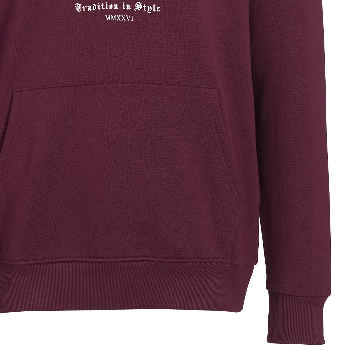 Herren Hoodie mit kleinem Print
