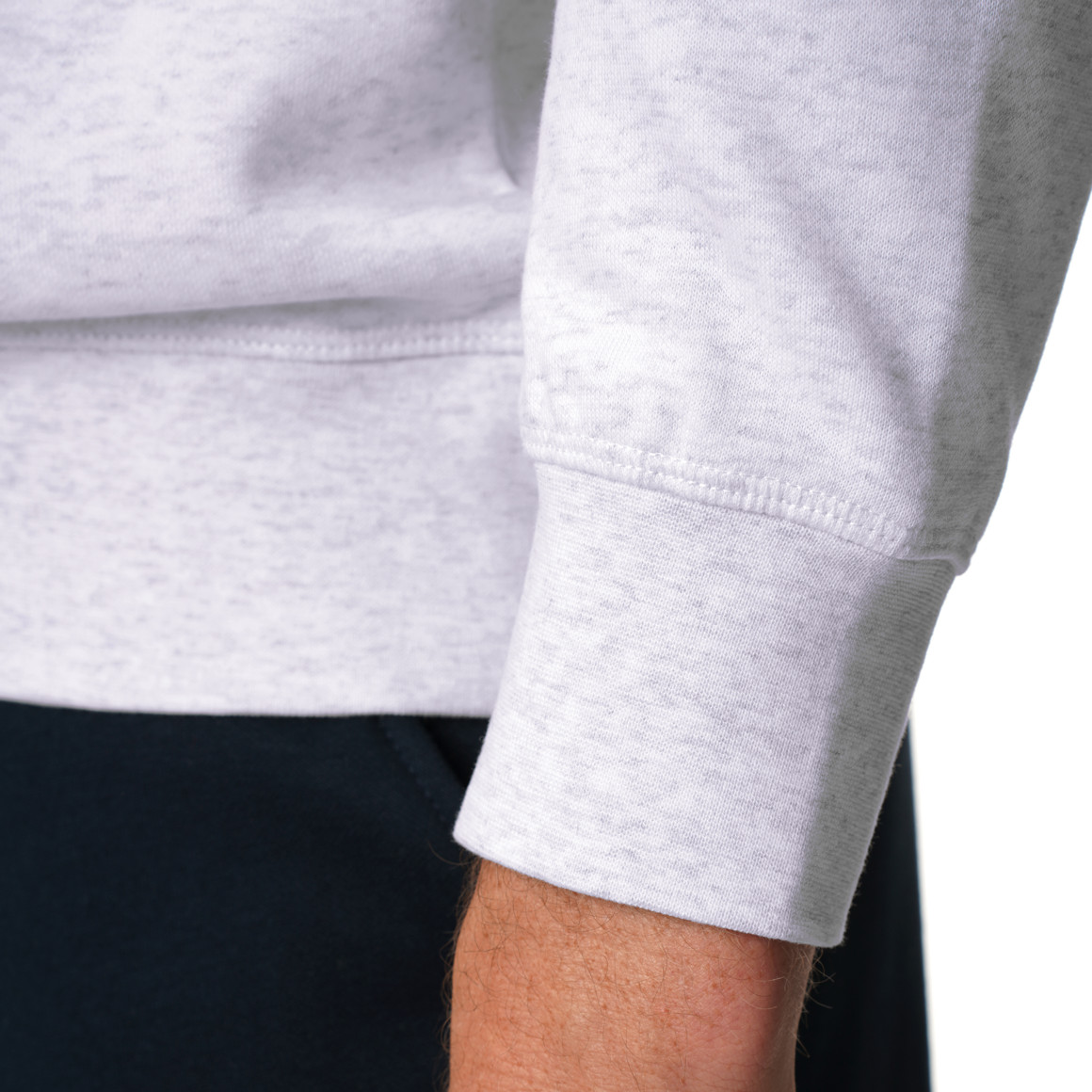 Herren Sweattroyer mit Stickerei