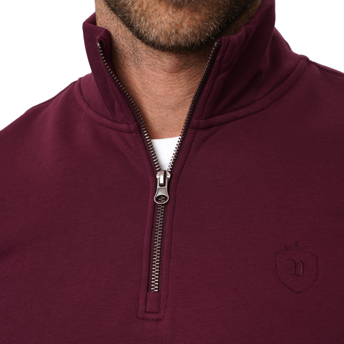 Herren Sweattroyer mit Stickerei