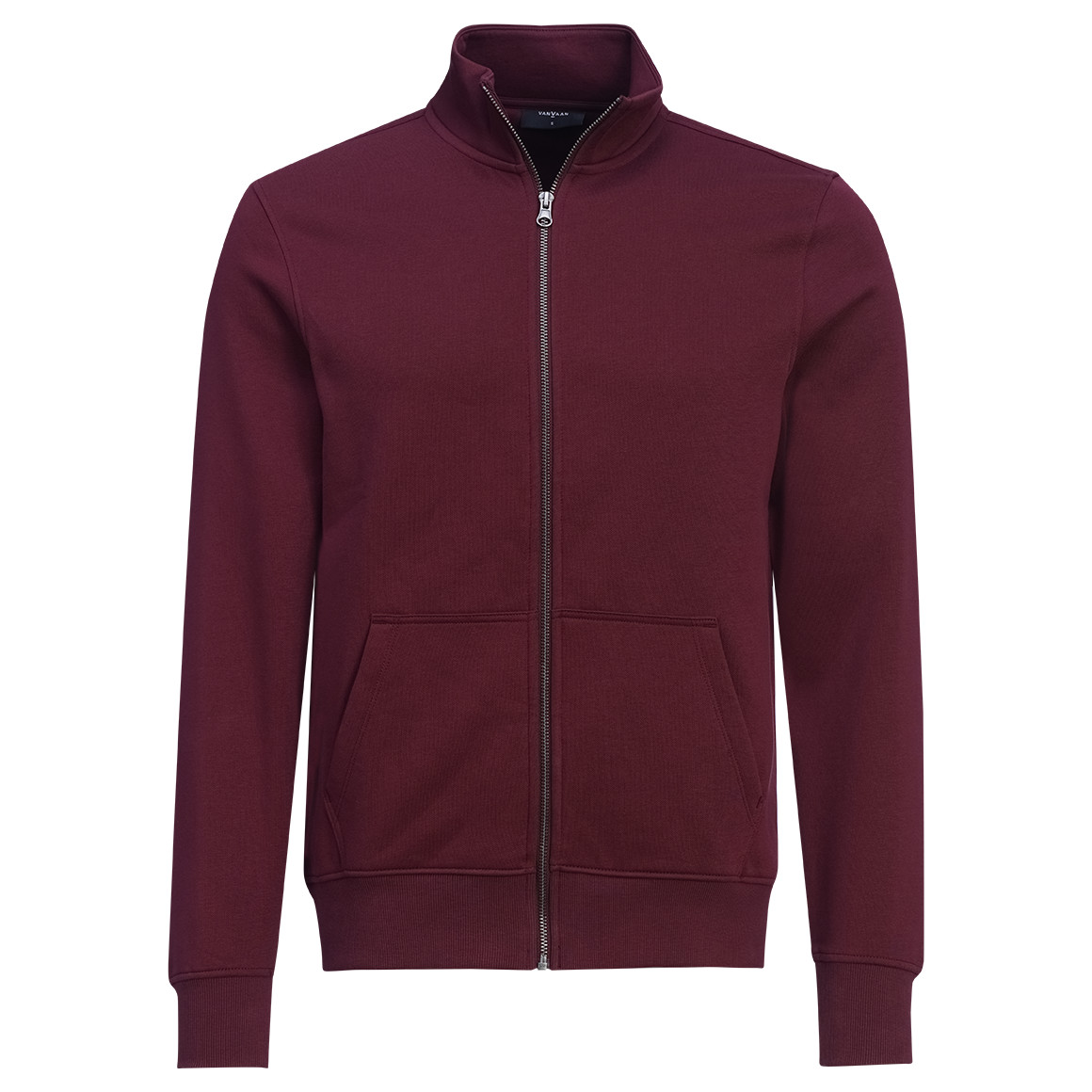 Herren Sweatjacke mit Stehkragen