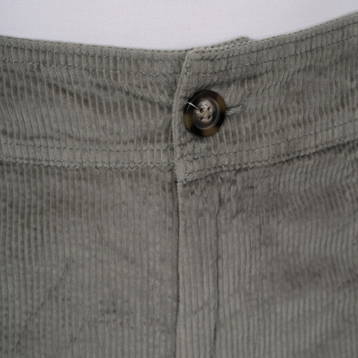 Damen Cord-Culotte mit breitem Bund