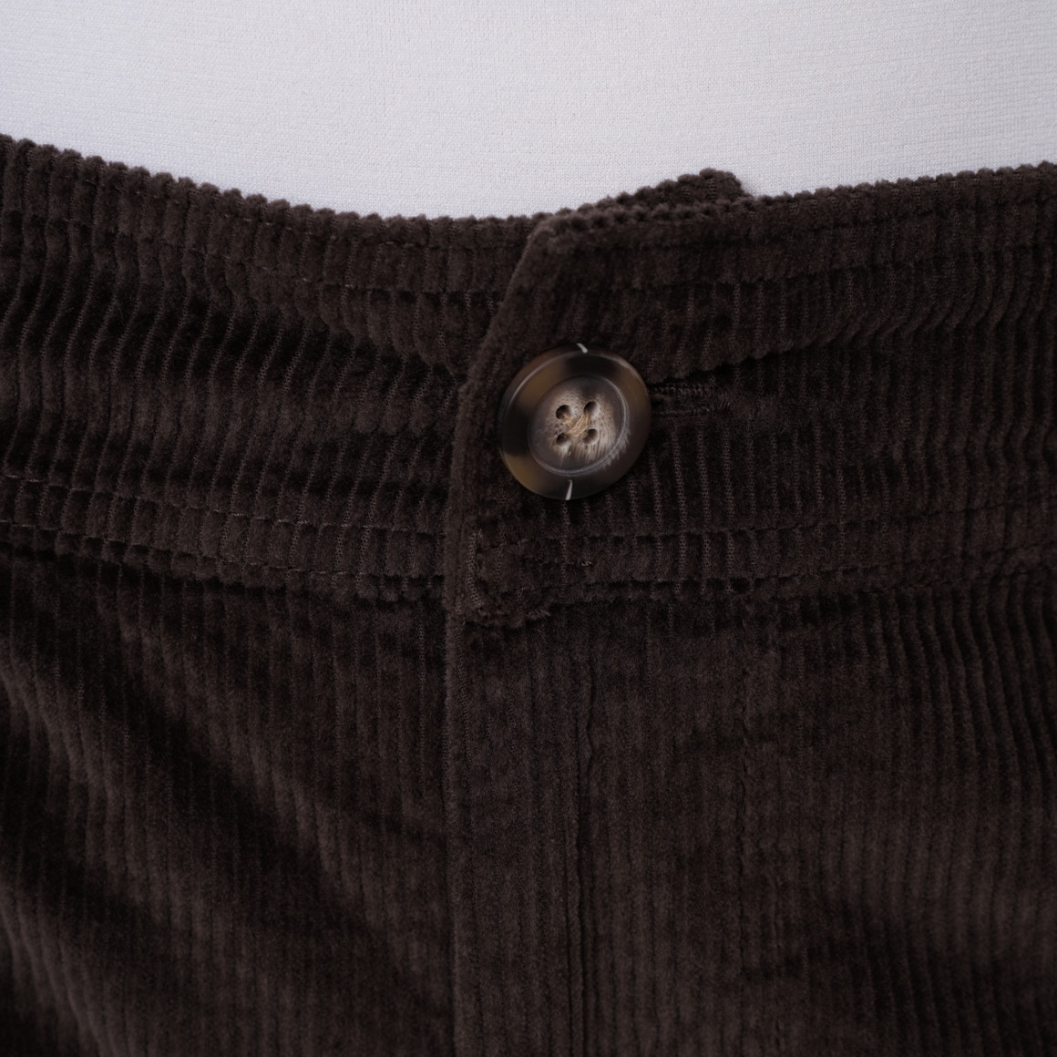 Damen Cord-Culotte mit breitem Bund