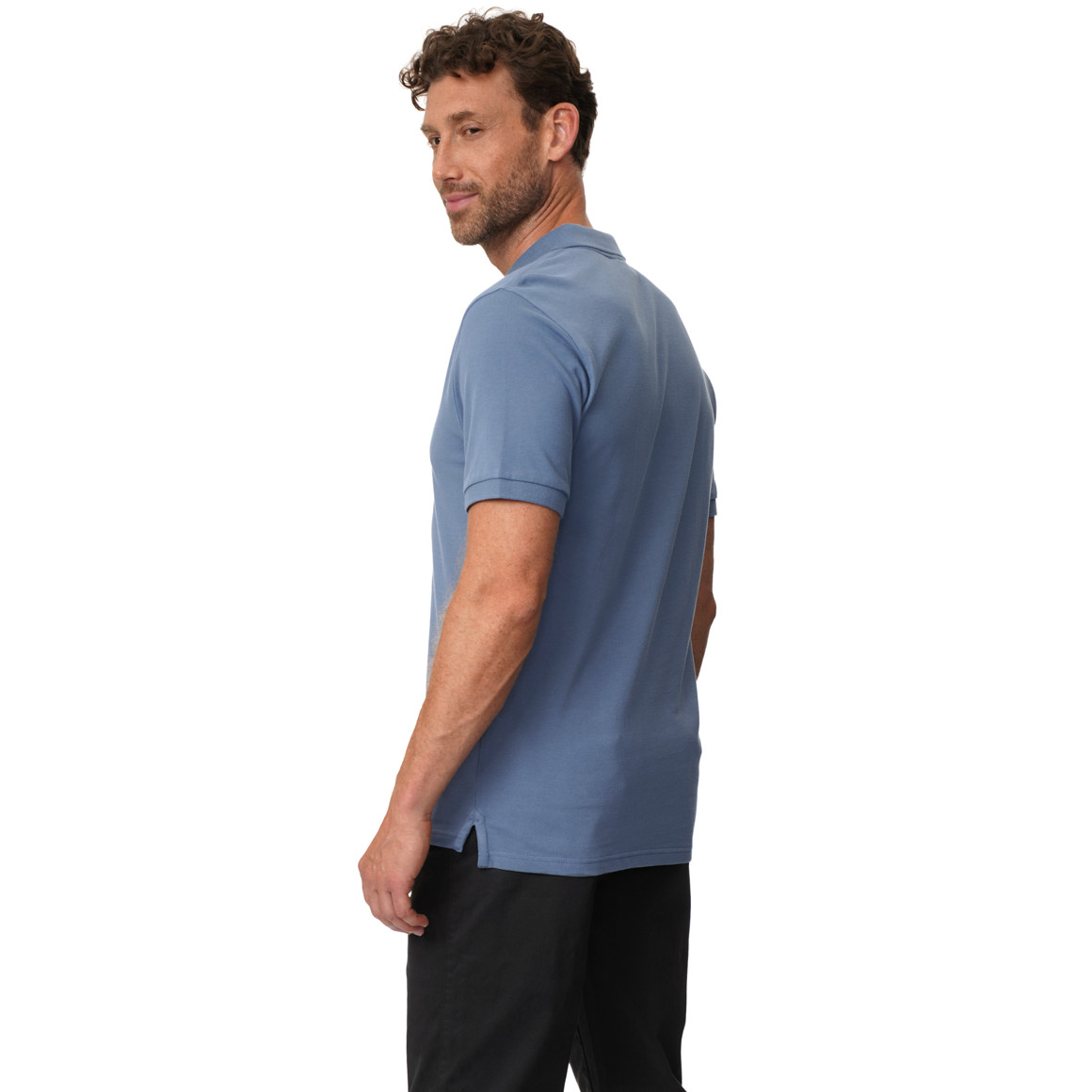 Herren Poloshirt in Piqué-Struktur