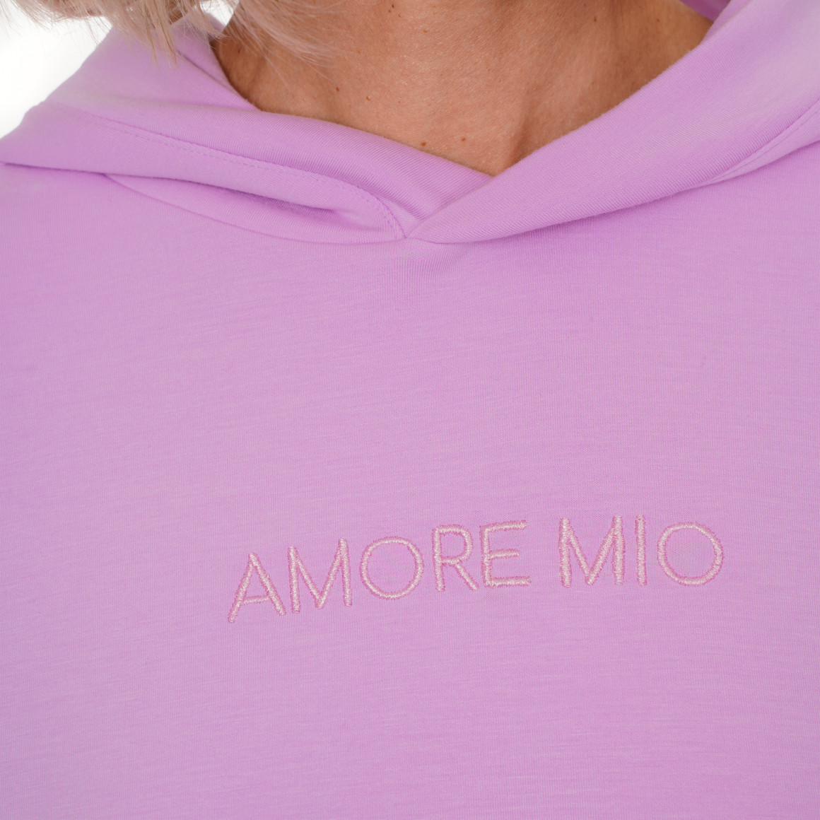Damen Modal-Hoodie mit Stickerei