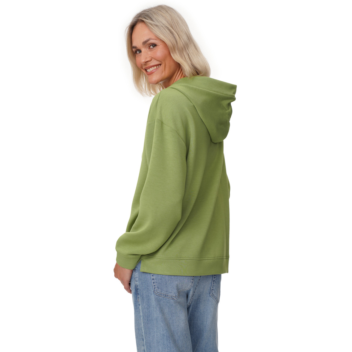 Damen Modal-Hoodie mit Stickerei