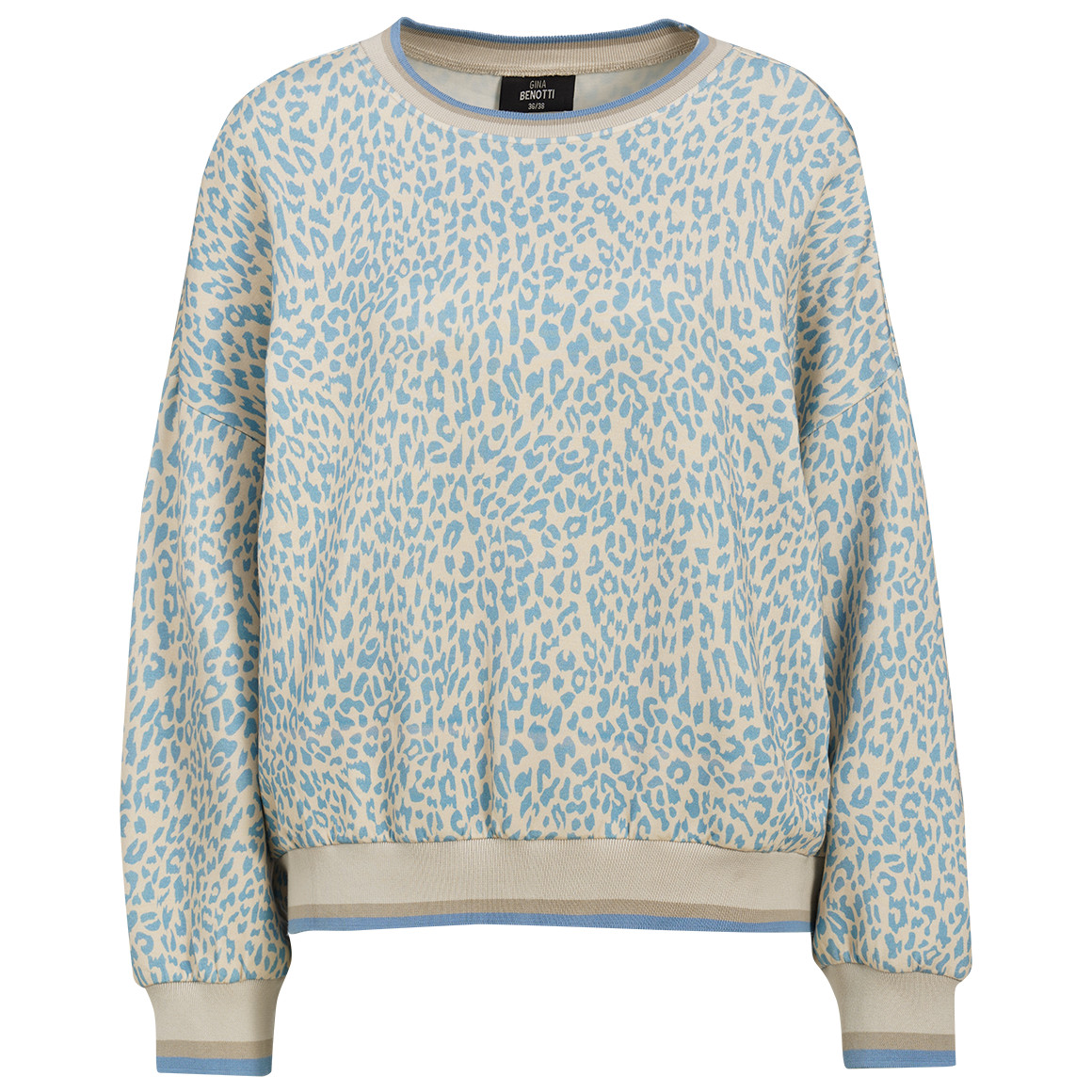 Damen Modalshirt mit Animal-Print