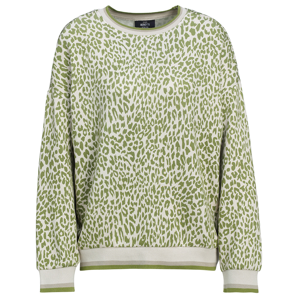 Damen Modalshirt mit Animal-Print