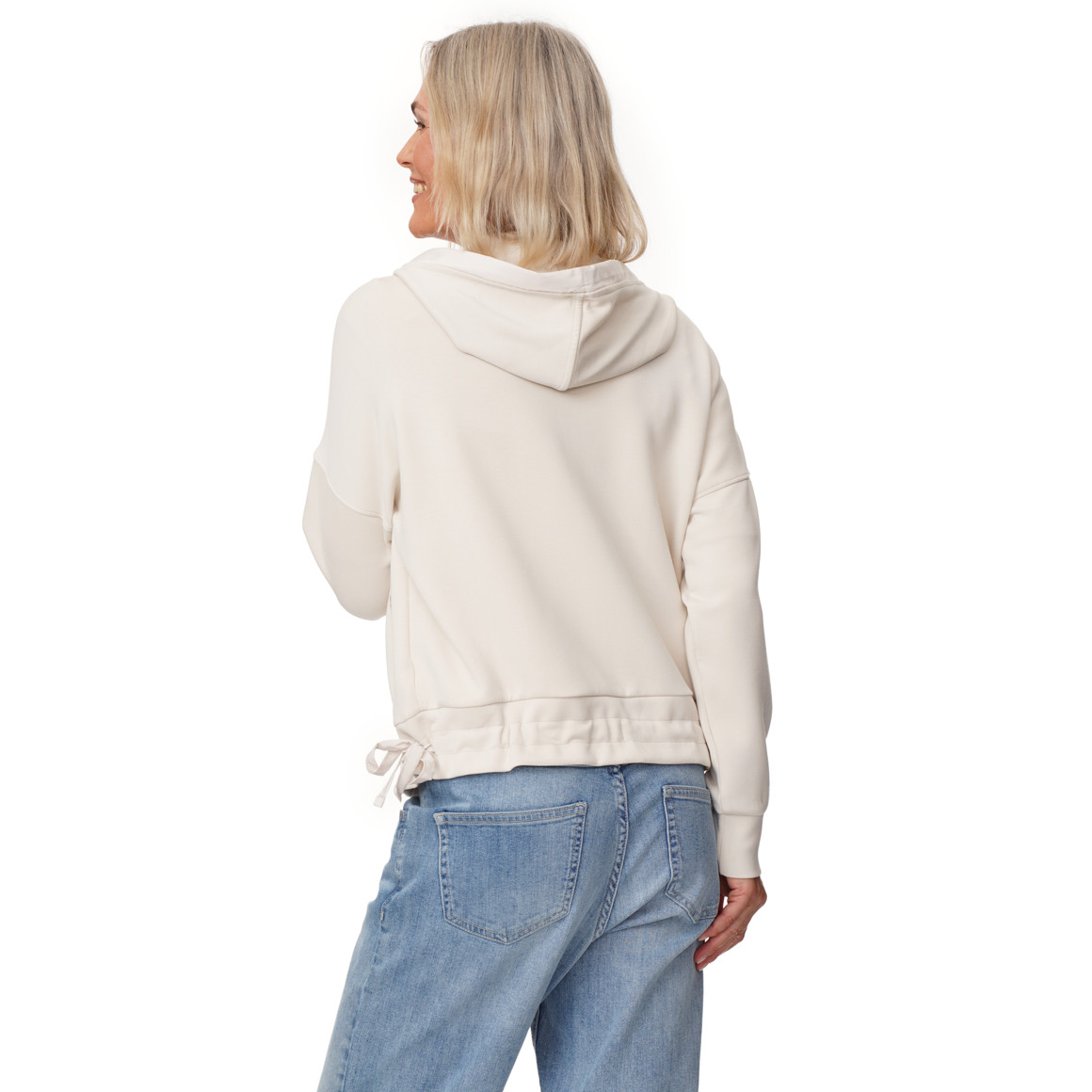 Damen Modal-Jacke mit Kapuze