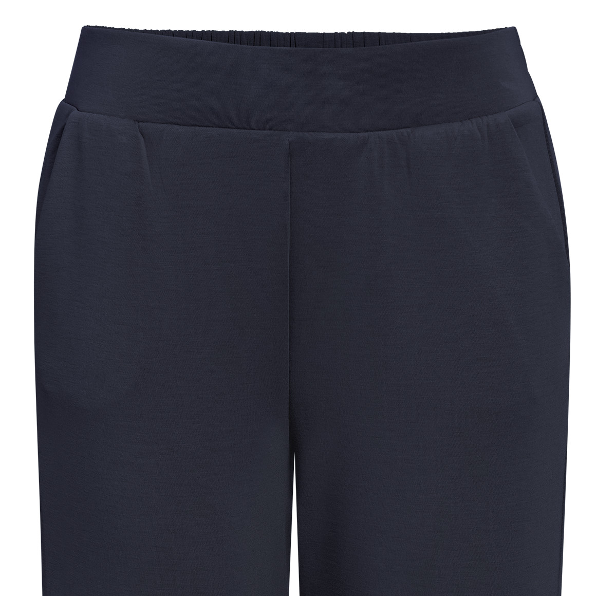 Damen Modal-Wide-Leg-Hose mit Taschen