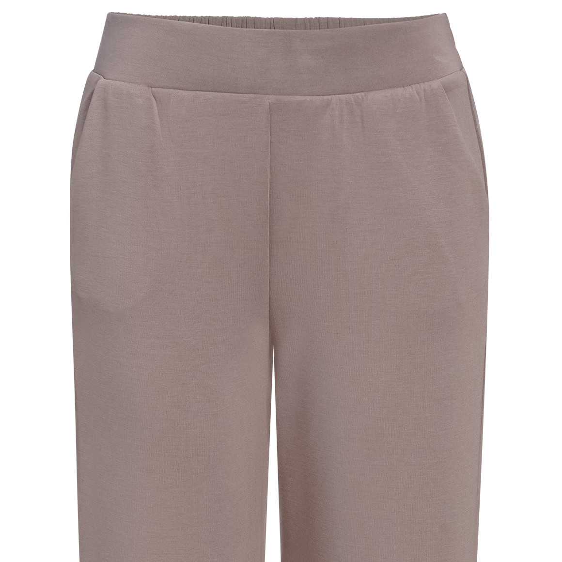 Damen Modal-Wide-Leg-Hose mit Taschen