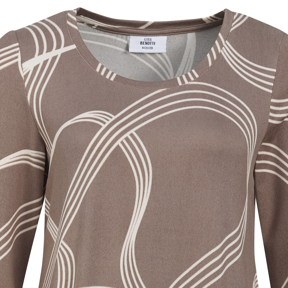Damen Langarmshirt aus Feinstrick