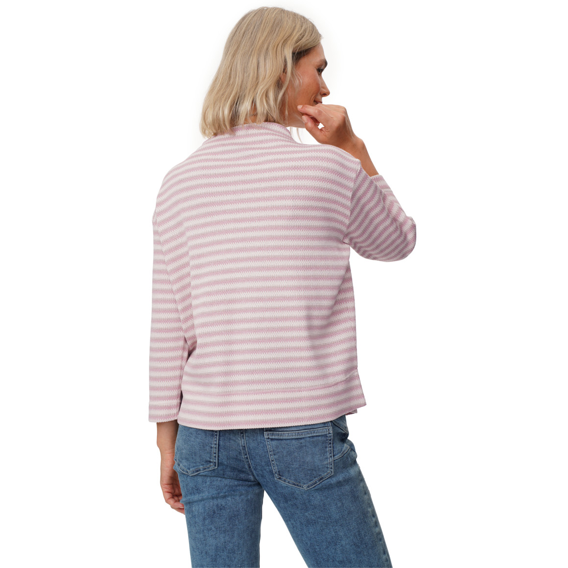 Damen Pullover mit Stehkragen