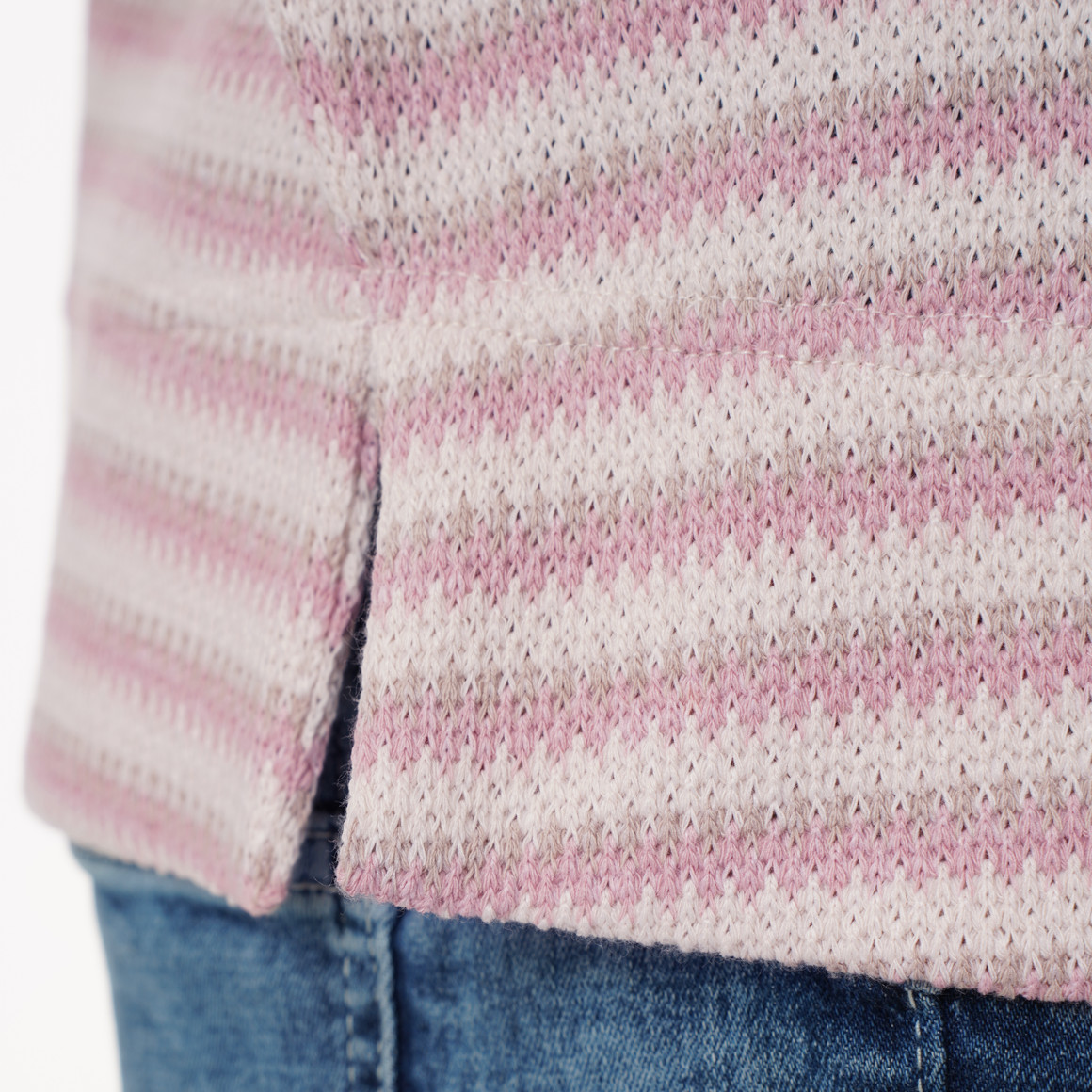 Damen Pullover mit Stehkragen