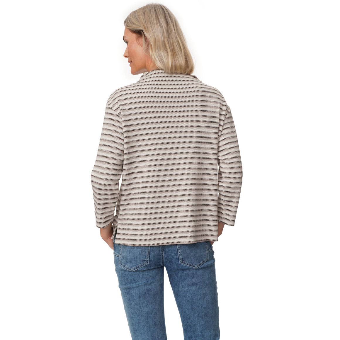 Damen Pullover mit Stehkragen