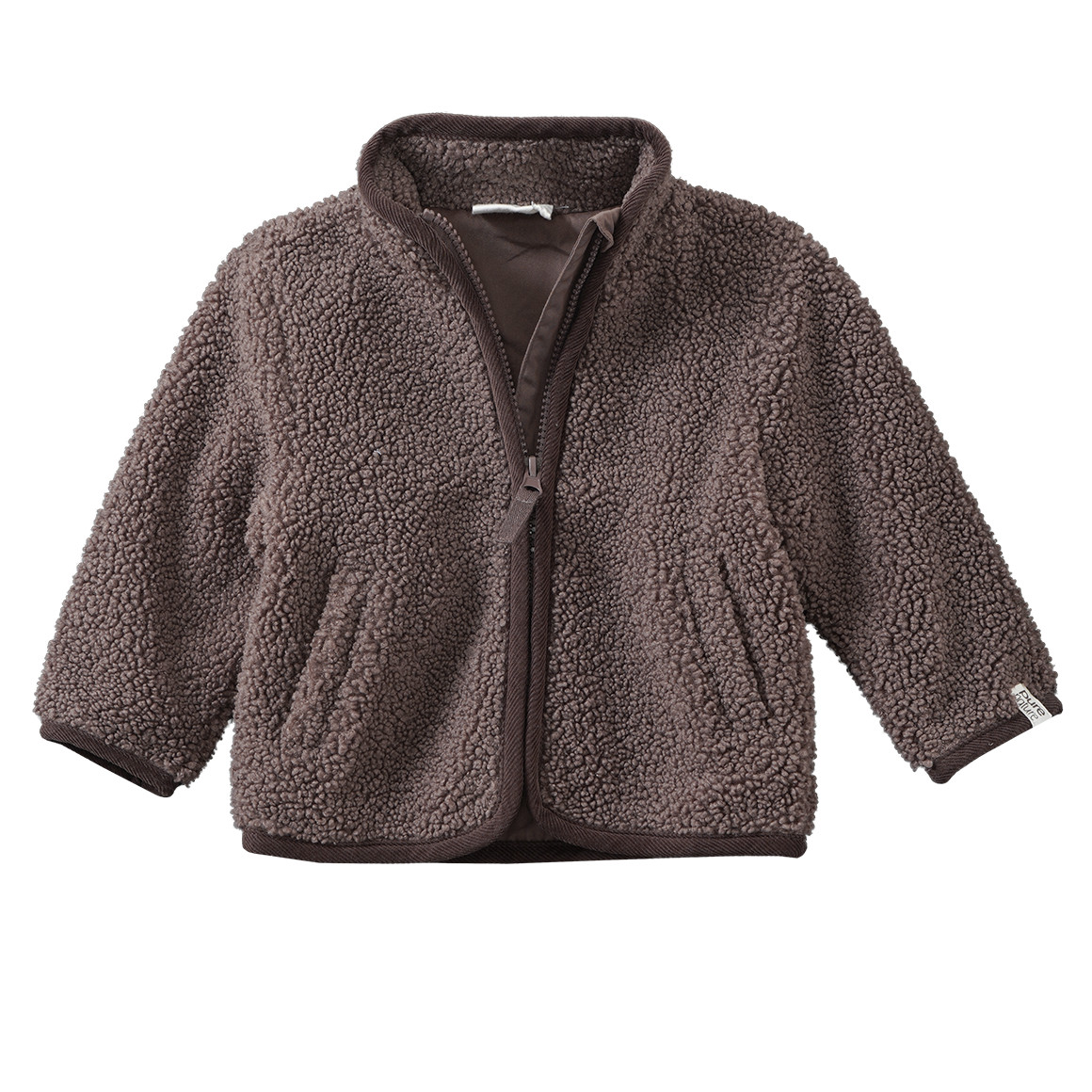 Baby Teddyjacke mit Stehkragen