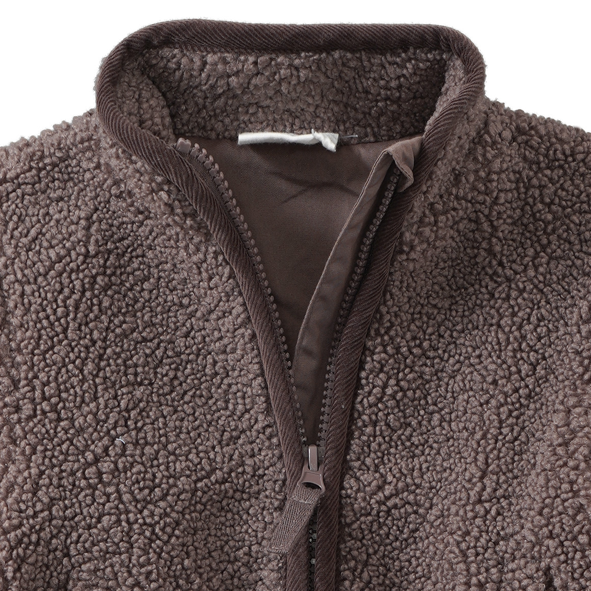 Baby Teddyjacke mit Stehkragen
