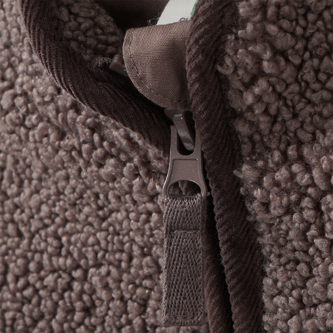 Baby Teddyjacke mit Stehkragen