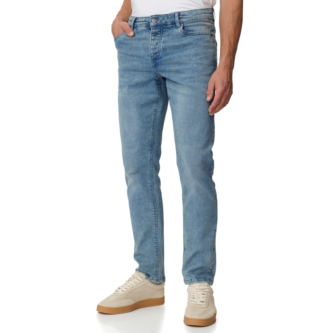 Herren Slim-Jeans in Denim-Optik