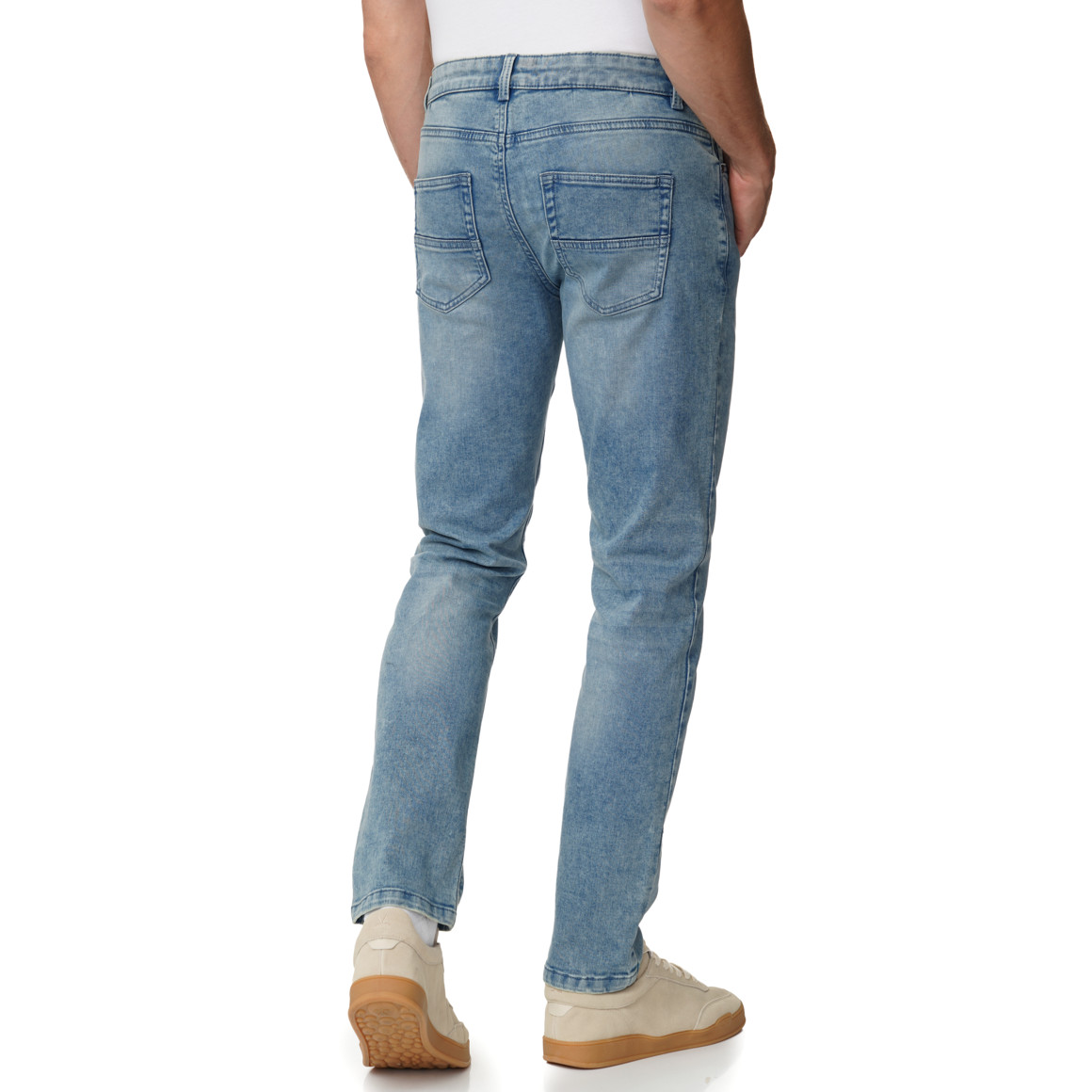 Herren Slim-Jeans in Denim-Optik