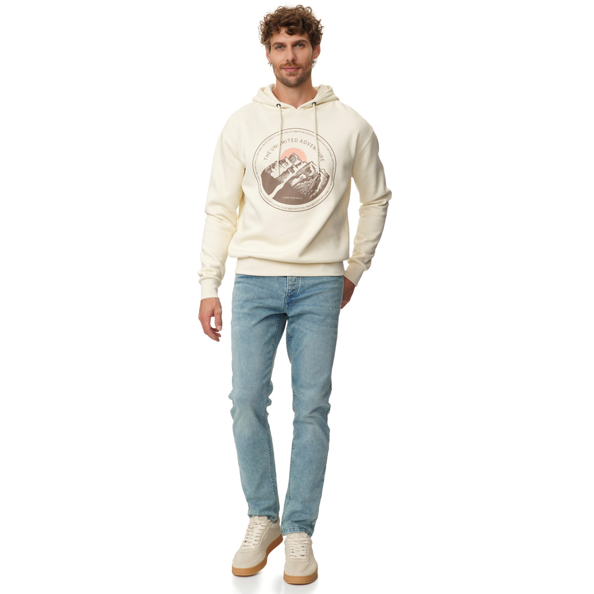 Herren Hoodie mit Print
