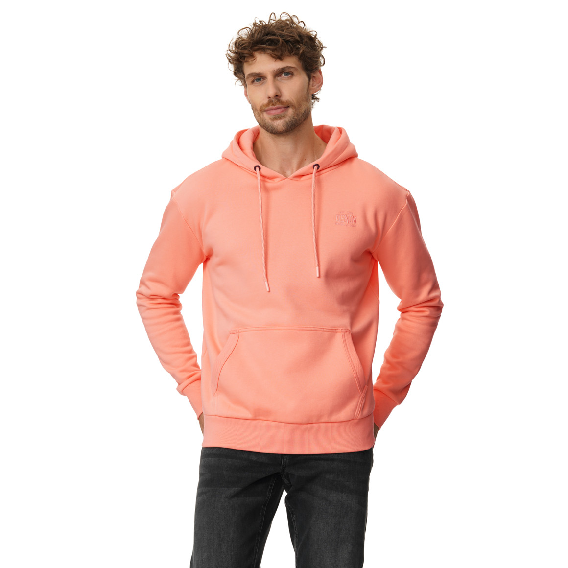 Herren Hoodie mit Stickerei