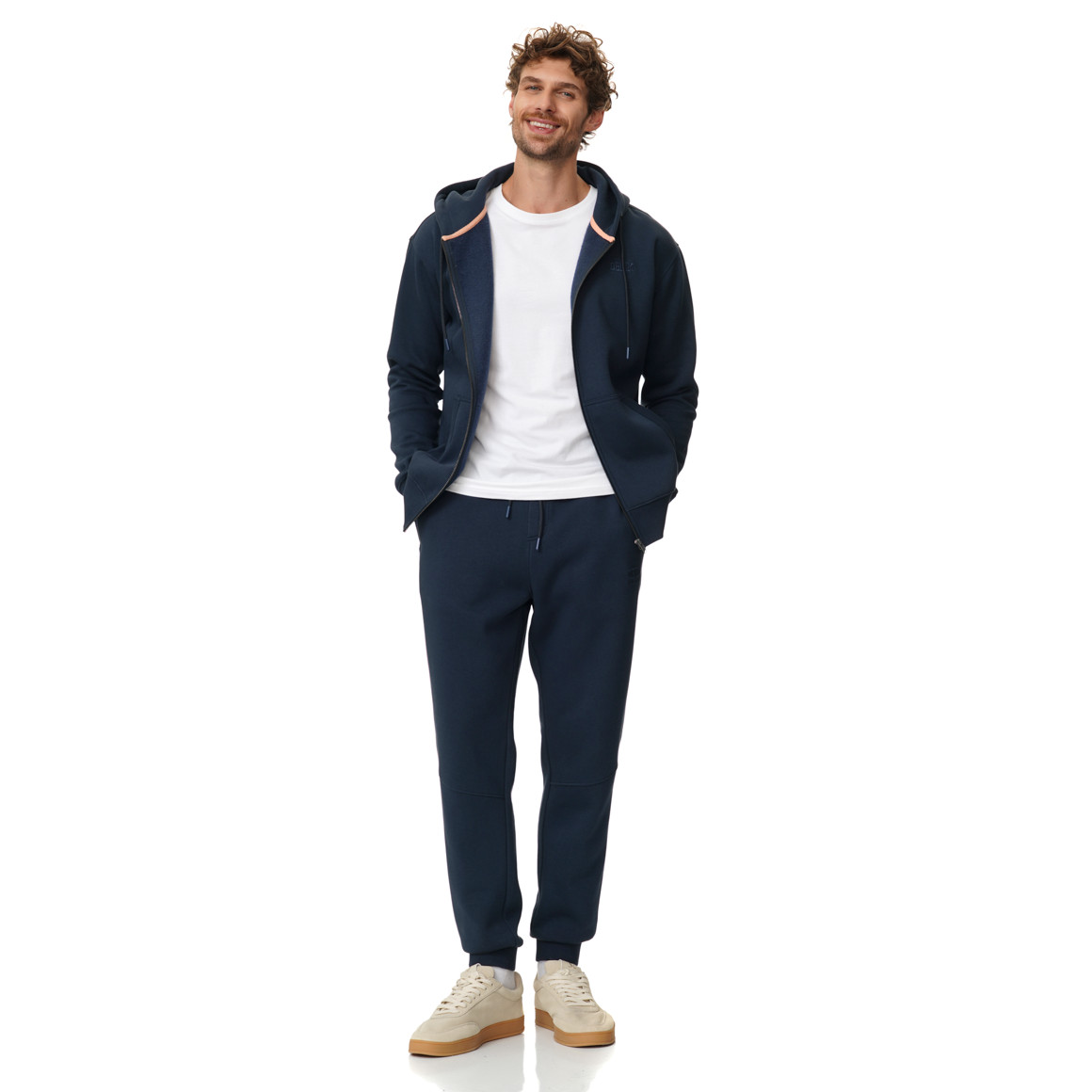 Herren Sweatjacke mit Kapuze