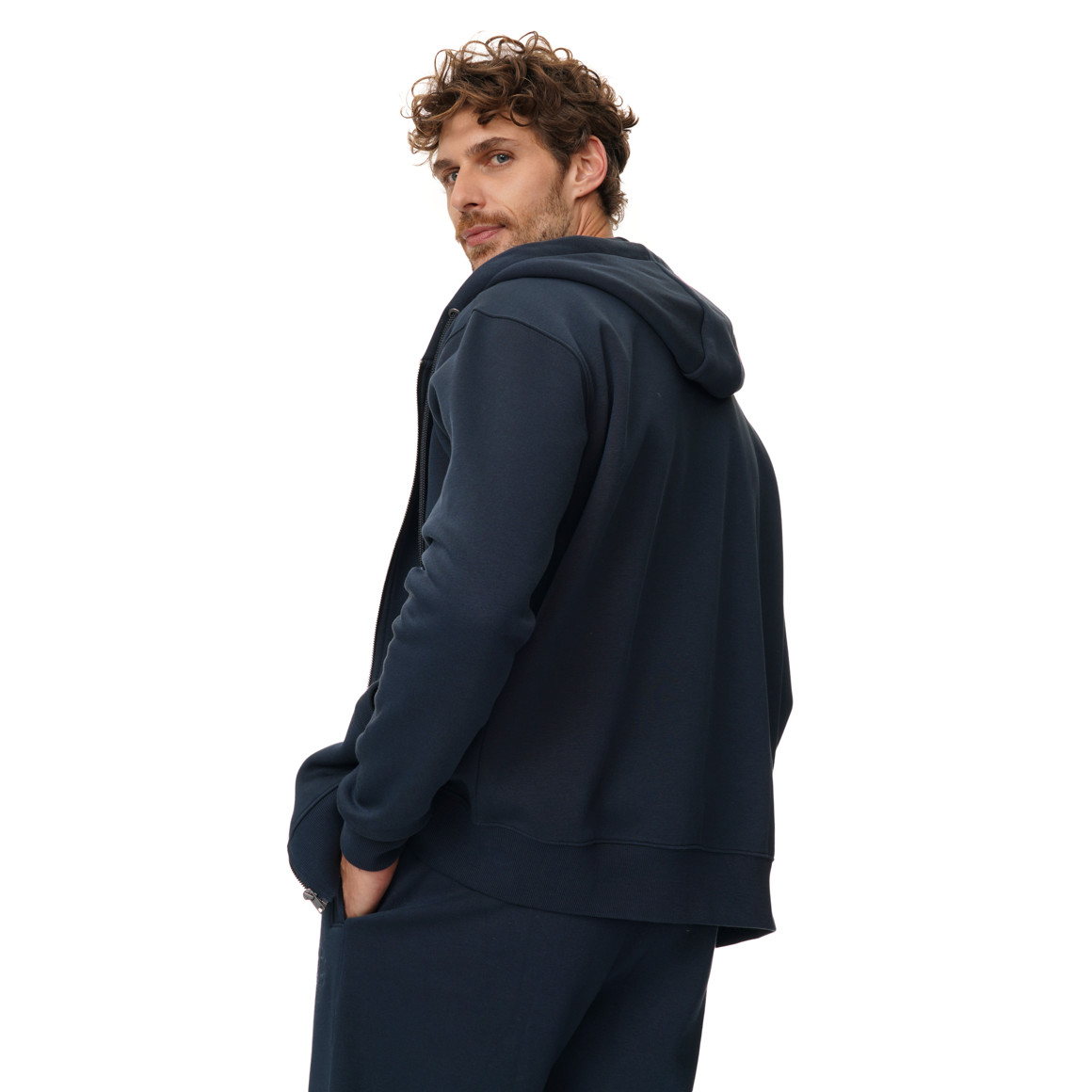 Herren Sweatjacke mit Kapuze