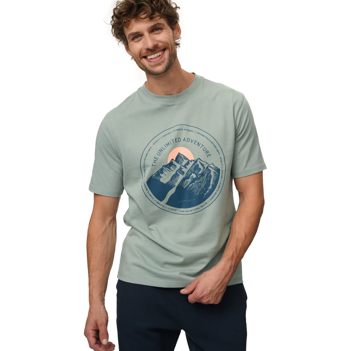 Herren T-Shirt mit Print