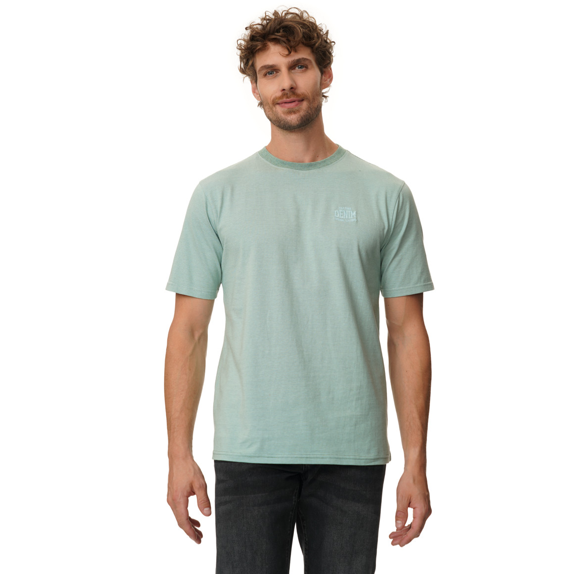Herren T-Shirt mit Stickerei