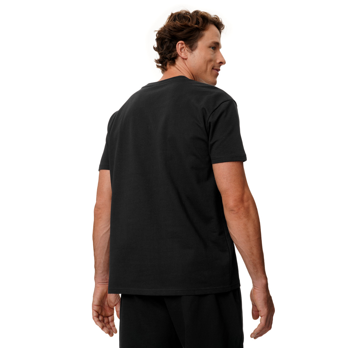 Herren Loungeshirt aus French Terry