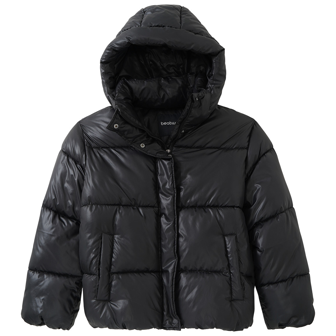 Mädchen Steppjacke glänzend