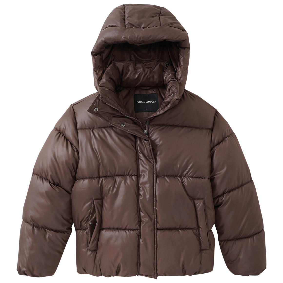 Mädchen Steppjacke glänzend