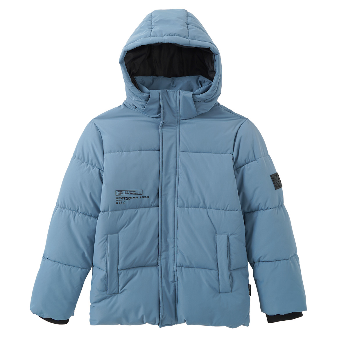 Jungen Winterjacke mit Kapuze