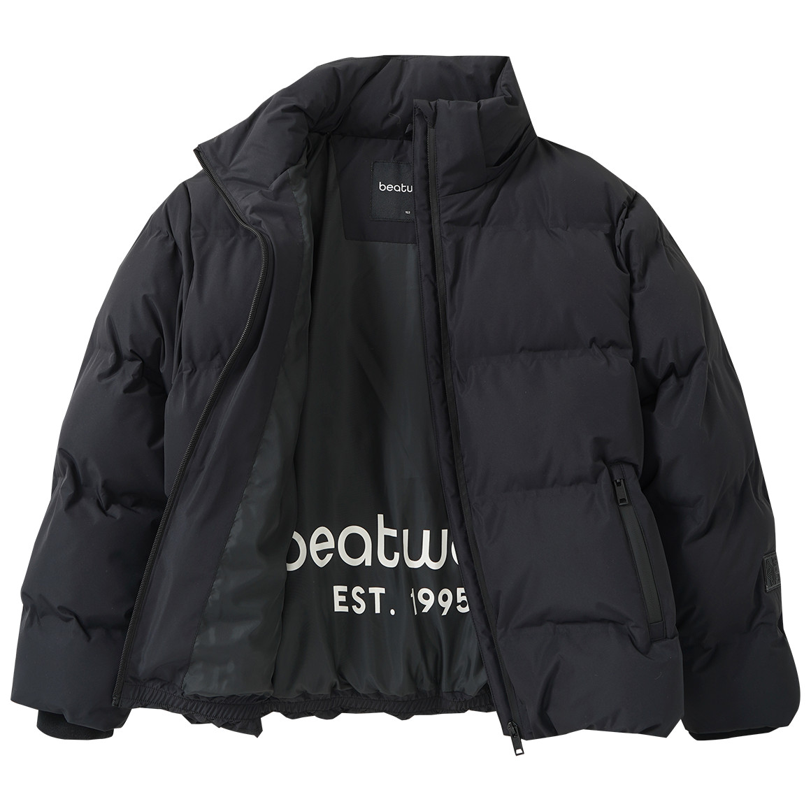 Jungen Winterjacke mit abnehmbarer Kapuze