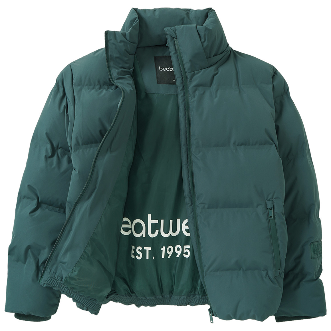 Jungen Winterjacke mit abnehmbarer Kapuze