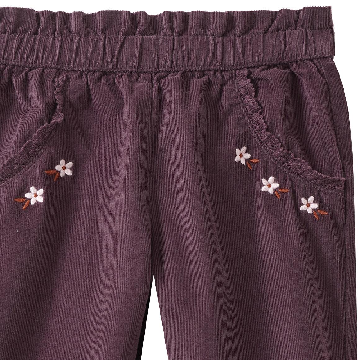 Baby Cordhose mit Paperbag-Bund
