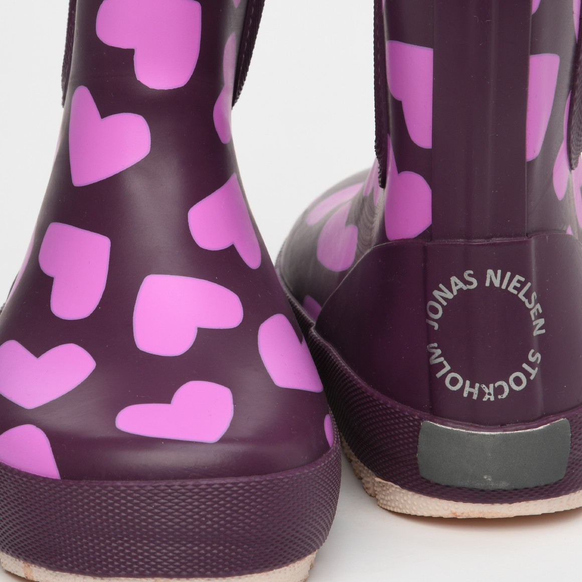Mädchen Gummistiefel mit Herz-Allover